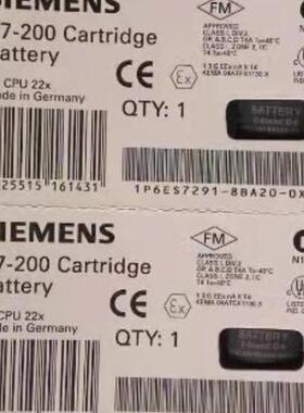 6ES7291-8BA20-0XA0 S7-200电池模块 6ES72918BA200XA0