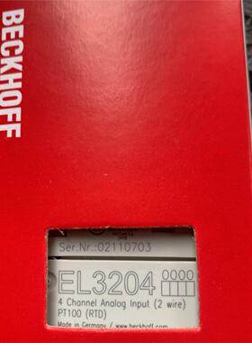 EL3204 倍福模块 EL3204  原装正品 包装齐全