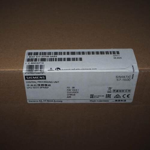 德国进口6ES7517-3TP00-0AB0全新CPU模块1P6ES75173TP000AB0现