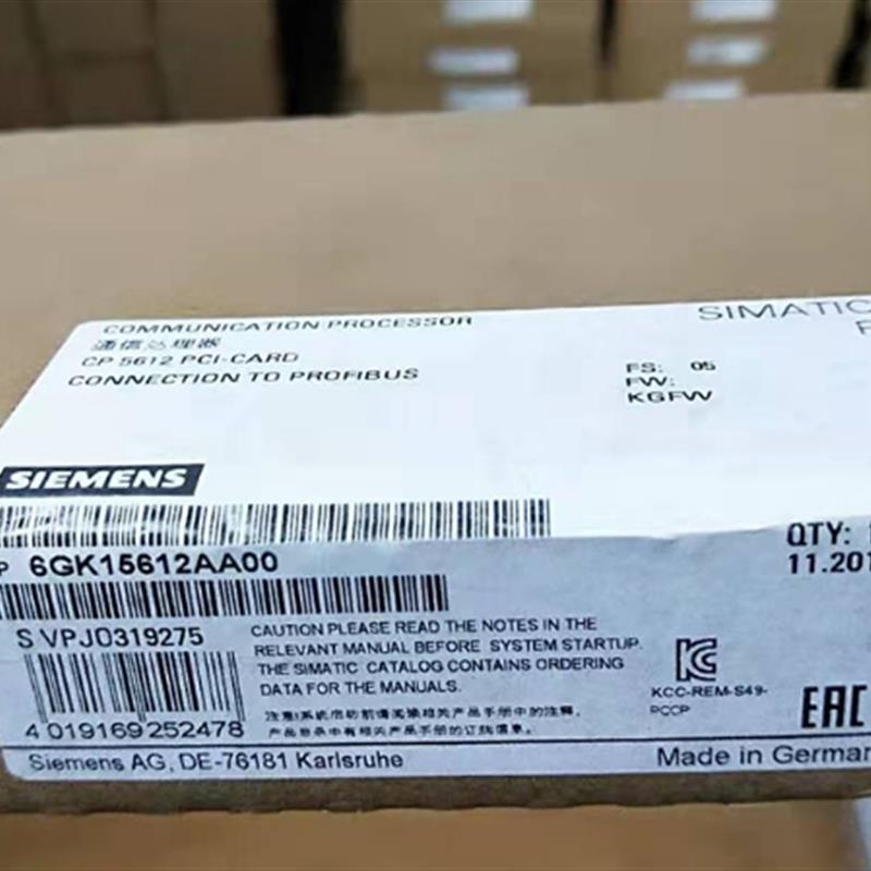 6GK1561-2AA00 通讯处理器 CP 5612 PCI 卡6GK15612AA00