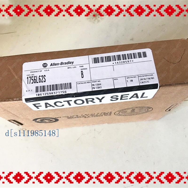 1756-L62S AB 4MB标准Mem控制器CPU模块,全新现货