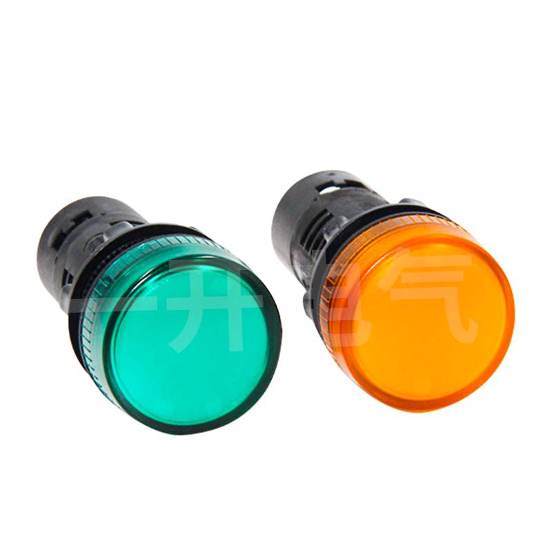 施耐德指示灯 XB2BVQ1LC 白色LED信号警报AC380V M3LC绿色24V220V