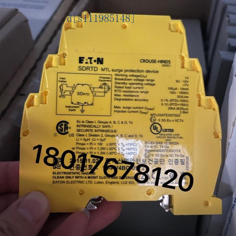 SD16R英国伊顿MTL浪涌保护器现货英国MTL安全栅库存多MTL4526