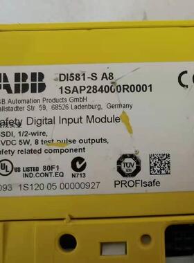ABB模块DI581-S A8原装现货议价1SAP284000R0001