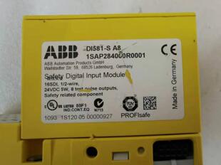 现货议价1SAP284000R0001 A8原装 ABB模块DI581