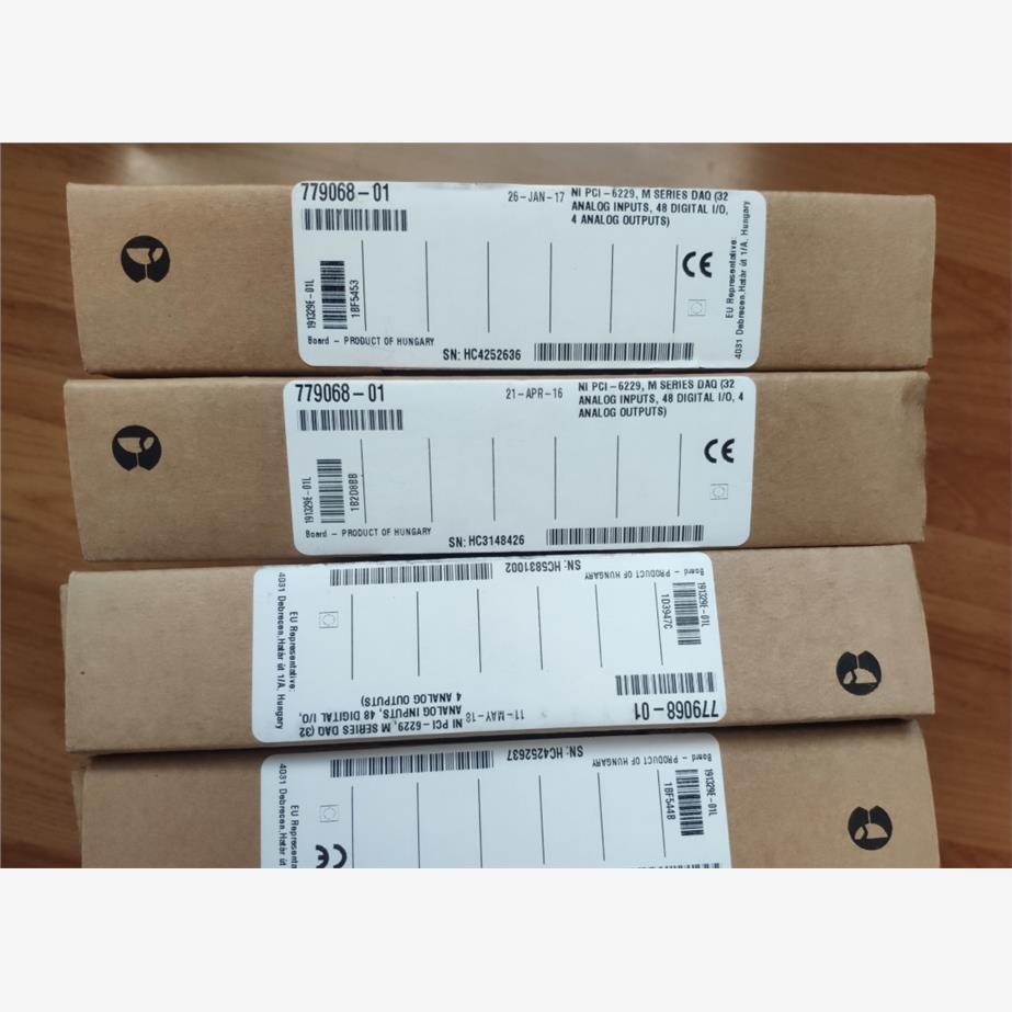 NI PCI-6229 数据采集卡PCI采集电压 779068-01 全新进口未拆封