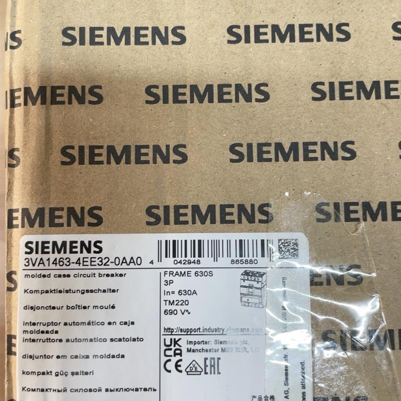 西门子 3VA1463-4EE32-0AA0 630A 全新