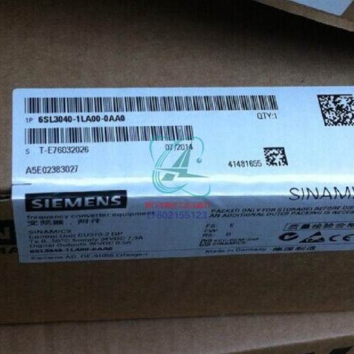 S120 控制单元CU310-2 DP带接口不带卡 6SL3040-1LA00-0AA0