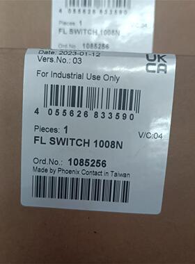 菲尼克斯 8孔交换机 FL SWITCH 1008N