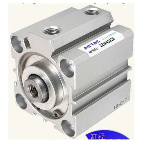 AirTAC原装亚德客SDA内牙超薄型气缸 SDA12X5X10X15X20X25X30-S-H