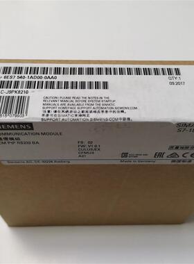 1P 6ES7540-1AD00-0AA0 CM PtP RS232通讯模块 6ES75401AD000AA0