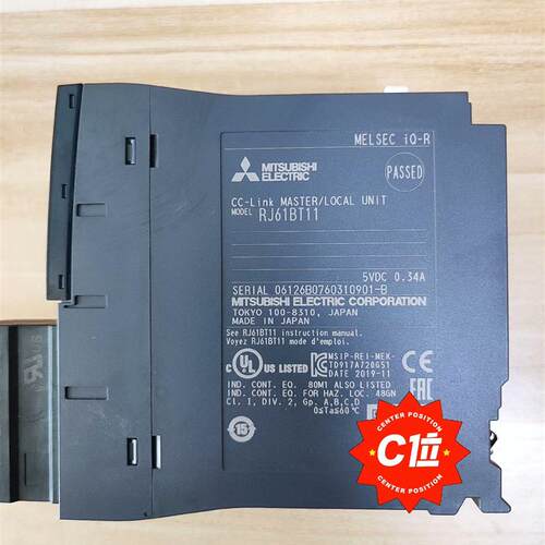 三菱R系列产品  RJ61BT11   成色九成新以上,可以