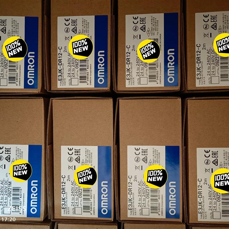 (议价)电源型光电传感器 E3JK-DR12-C 2M  OUMU龙全新