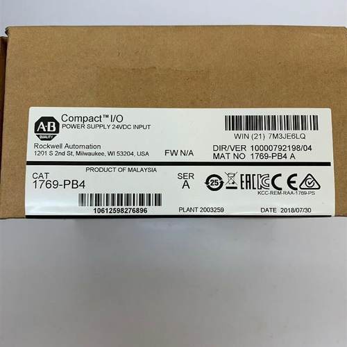 1769-PB4全新原装现货美国AB罗克韦尔稀缺资源需要尽快