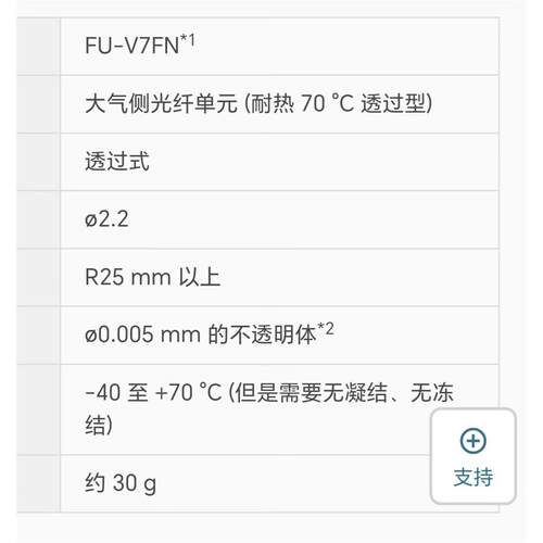 基恩士传感器FU-V7FN全