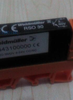 WEIDMULLER/魏德米勒继电器RSO  30继电器30V 5V-24V  9443100000