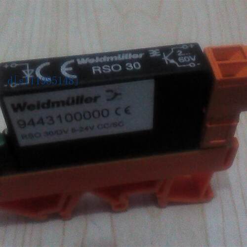 WEIDMULLER/魏德米勒继电器RSO  30继电器30V 5V-24V  9443100000
