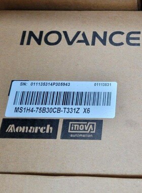 全新汇川750w  MS1H4-75B30CB-T331Z  X6汇川伺服电机
