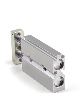 SMC气缸双轴双杆气动CXSJM/L10-20/CXSJL15-30*6-40-50X75X100M9B