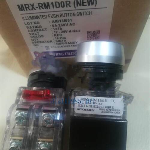 MRX-AM1D0 MRX-AM1A0原装全新 韩荣nux 带灯按钮