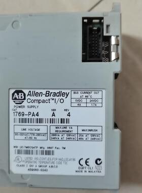 AB罗克韦尔1769-PA4拆机的功能正常无磕碰2000元/