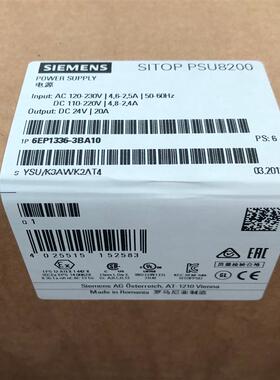 6EP1336-3BA10原装6EP13363BA10 SITOPPSU8200 20A电源