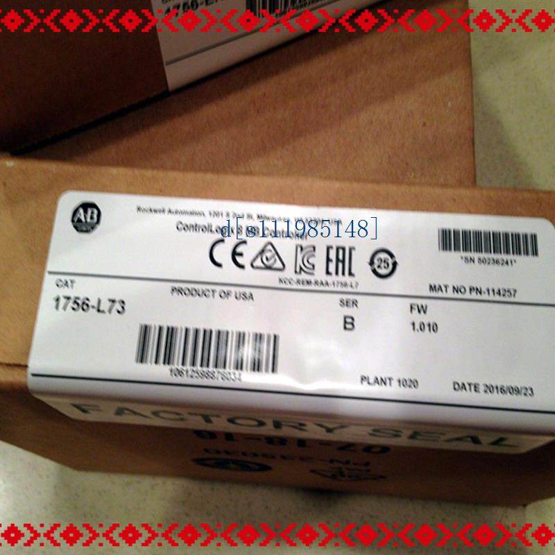 1756-L73 AB ControlLogix系列 控制器 全新未拆封