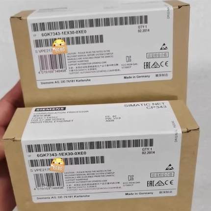6GK7 343-1EX30/1GX31/1CX10-0XE0通讯模块6GK7343 CP343-1