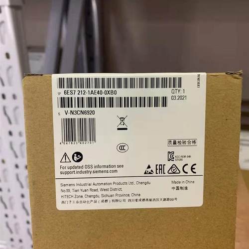 6ES7212-1AE40-0XB0S7-1200PLC原装 6ES7212-1AE4O-0XBO