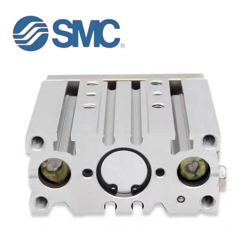 SMC气动导杆三轴三杆气缸MGPM32/40/50/63-10-20-30-50-100-200Z