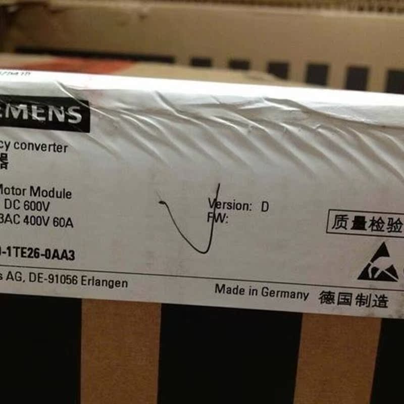 6SL3120-1TE26-0AA3 1TE28-5AA3 1TE31-3AA3 1TE32-0AA4