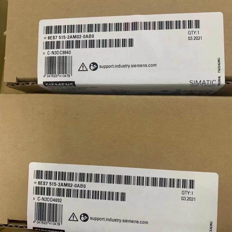 全新6ES75152AM020AB0S7-1500CPU 6ES7515-2AM02-0AB0