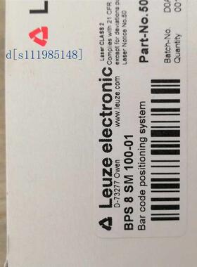 LEUZE BPS 8 SM 100-01 Bar code positioning system 50104784订