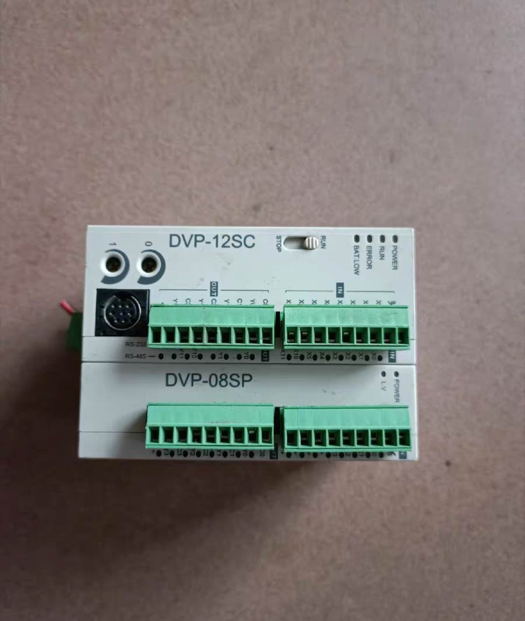 台达plc控制器DVP-12SC,DVP-08SP,拆机现货