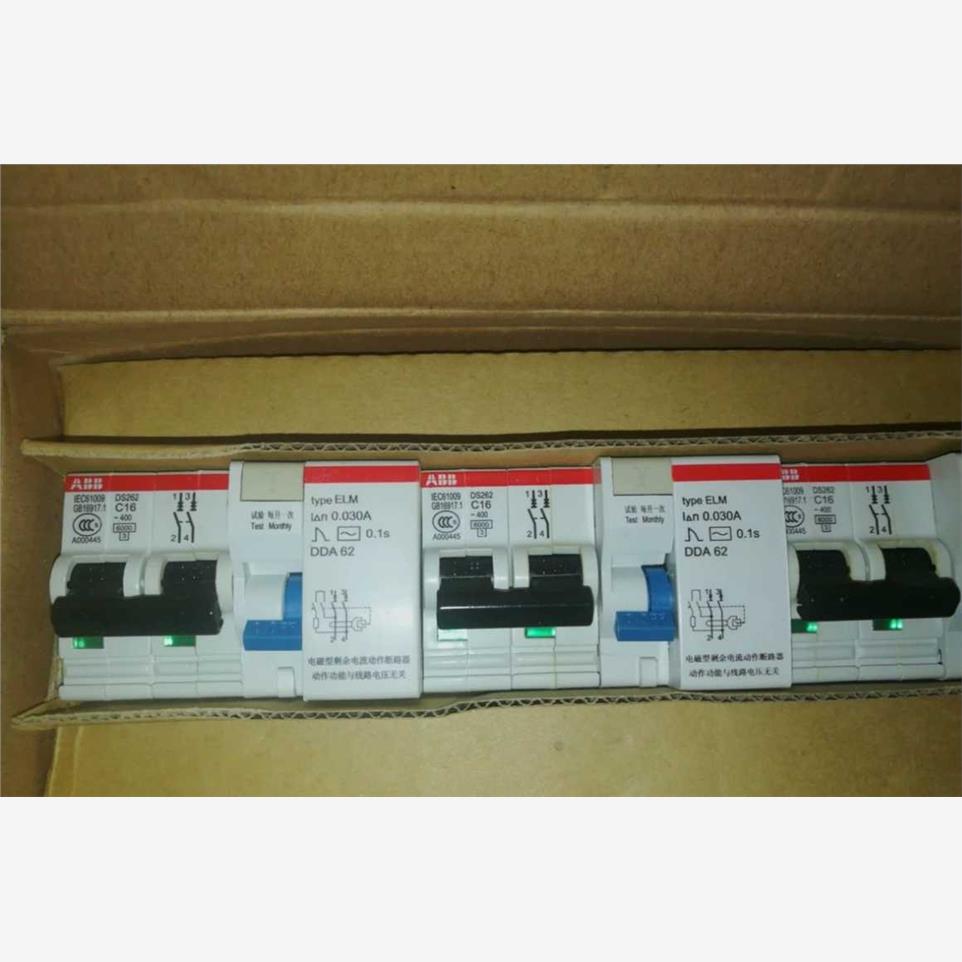 ABB IEC61009 G816917.1 DS262-C16 C32 C64 断路器库存现货正品