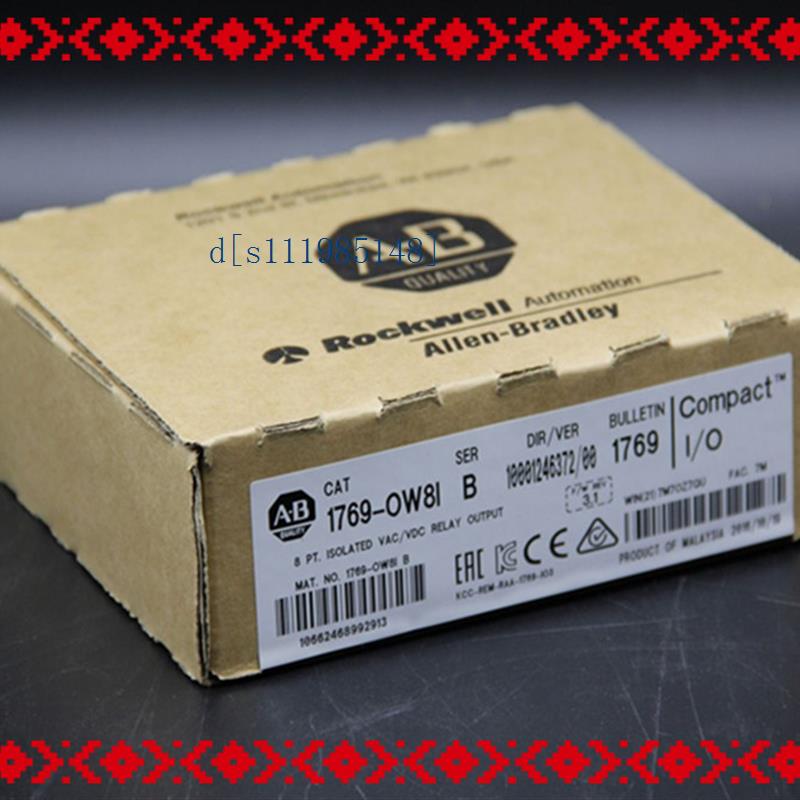 1769-OW8I AB CompactLogix 8 Pt D/O模块全新原装