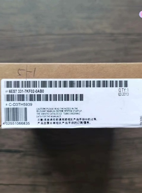 全新原装未拆封 西门子 6ES7 331-7KF02-0AB