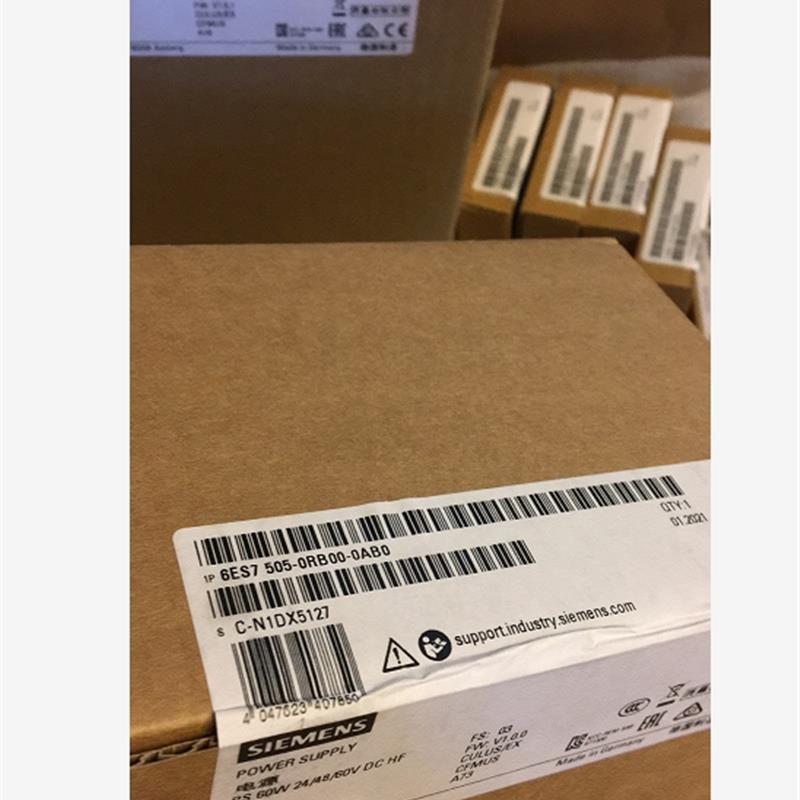 S7-1500系统电源6ES7505-0RB00-0AB0原装6ES75050RB000AB0