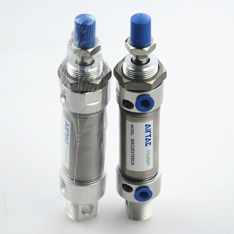 AirTAC原装亚德客迷你气缸MAC25*250/300/350/400/450-S-CA/U/CM