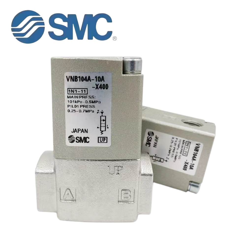 SMC流体气控阀VNB104A-10A-X400/VNB104A-10A/VNB104CL-8A/AS-6A