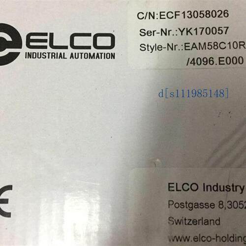 全新原装ELCO宜科编码器EAM58C10R-GS6XTR-4096/4096.E000