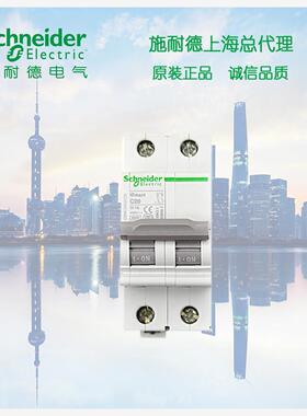 正品 施耐德 Osmart 小型断路器 OSMC32N2C10  2P  C10A