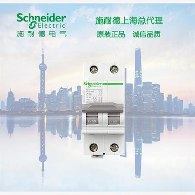正品 施耐德 Osmart 小型断路器 OSMC32N2C10  2P  C10A