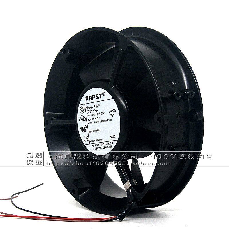 全新ebmpapst 6224nha 24v 30w 高宝印刷机142压纸风扇