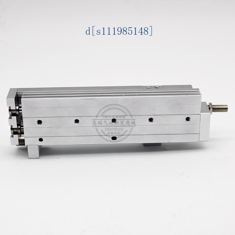 亚德客型双轴型精密滑台气缸HLQL/HLQ 8X10X20X30X40X50S/AS/AF