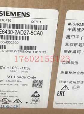 6SE6430-2AD31-1CA0  6SE6430-2UD41/2UD42/2AD27/2AD31/2AD32议