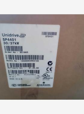 库存现货艾默生尼得科变频器 Unidrive 变频器SP4401 30KW/37KW
