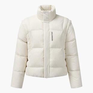 代购SALOMON萨洛蒙女士羽绒服保暖轻便防风保暖外套立领长袖