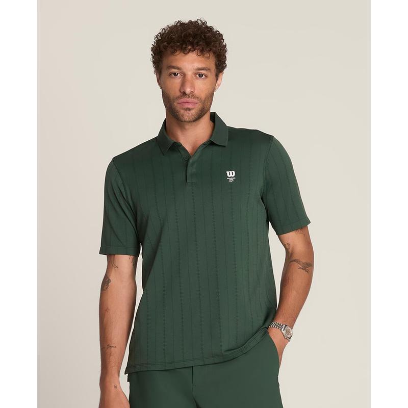 Wilson威尔胜男士POLO衫吸湿排汗贴身剪裁活动自如舒适穿着短袖