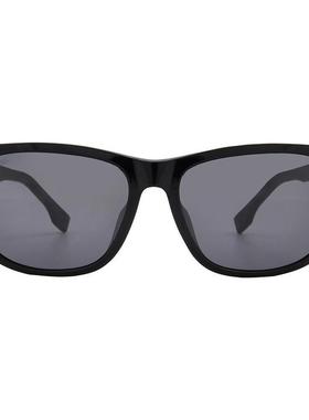 代购Hugo Boss男士太阳镜防紫外线灰色镜片非偏光59mm镜片宽度